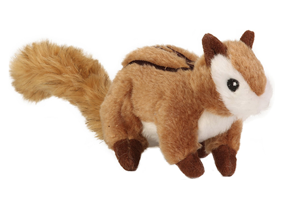 dog toy chipmunk